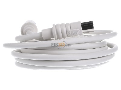 Back view E+P Elektrik HFA3 Coax patch cord IEC connector 3,5m 

