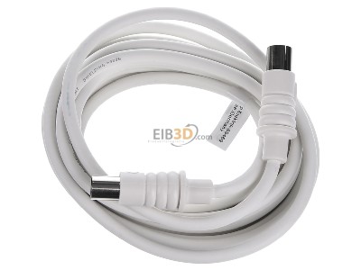 View top right E+P Elektrik HFA3 Coax patch cord IEC connector 3,5m 
