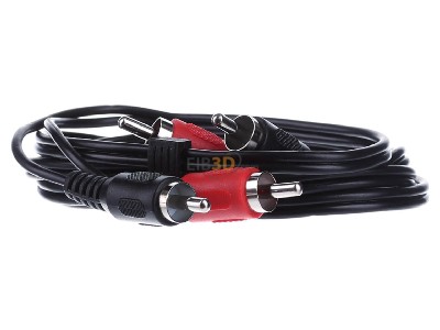 Front view E+P Elektrik B33 AV patch cord 1,5m 
