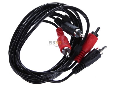 View top left E+P Elektrik B33 AV patch cord 1,5m 
