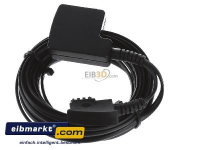 Top rear view E+P Elektrik 4540000 Telecommunications patch cord TAE F 6m
