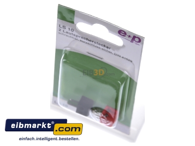 Ansicht oben vorne E+P Elektrik LS10(VE2) Lautsprecherstecker 