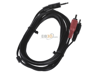 Top rear view E+P Elektrik B113/2 AV patch cord 2m 
