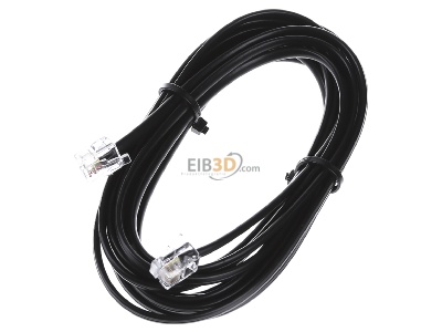 View up front E+P Elektrik T11 RJ11 6(4) Patch cord 3m 
