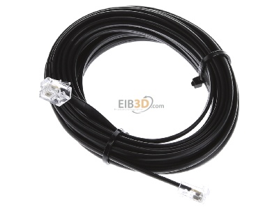 View up front E+P Elektrik T16 RJ11 6(4) Patch cord 6m 
