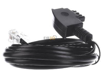 Back view E+P Elektrik T36/3 Telecommunications patch cord TAE F 3m 
