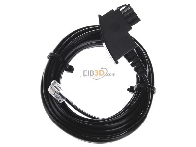 Top rear view E+P Elektrik T36/3 Telecommunications patch cord TAE F 3m 
