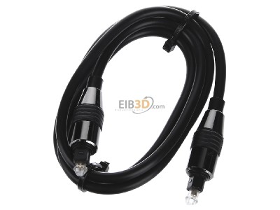 View up front E+P Elektrik LLK20 AV patch cord 1m 
