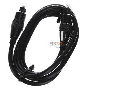 Top rear view E+P Elektrik LLK20 AV patch cord 1m 
