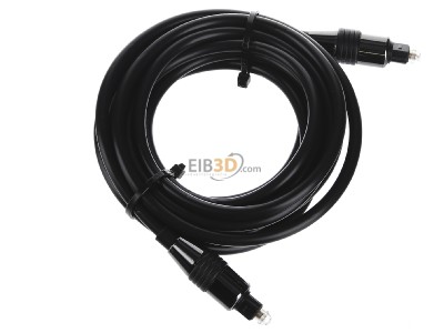 Ansicht oben links E+P Elektrik LLK20/3 Lichtleiterkabel mit Toslink-Stecker 