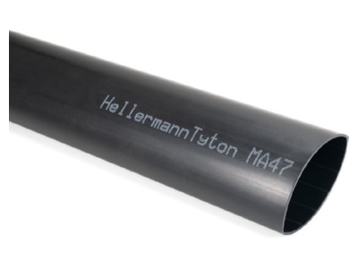 Product image Hellermann Tyton MA47 12 3 1000 BK Medium walled shrink tubing 12 3mm black
