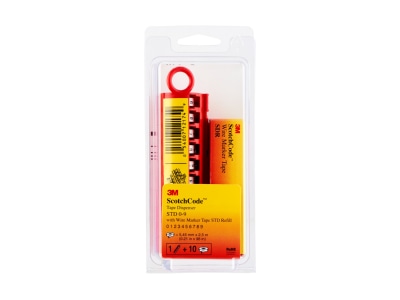 Product image 3 3M STD 0 9 Wire cable marking system with numbers