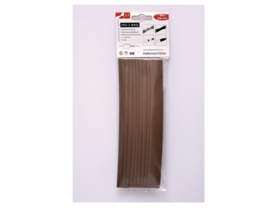 Produktbild Hellermann Tyton HIS 3 BAG 12 4 br Schrumpfschlauch 10Abschnitte a 200mm