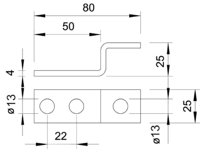 Ma�zeichnung 1 OBO 5011 VA M12 Endstueck M12  V4A
