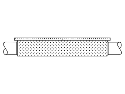 Ma�zeichnung 1 Hellermann Tyton RMS 43 10 750 Reparaturmanschette schwarz