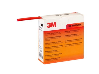 Product image 2 3M HSR 3000 18 6 rd Thin walled shrink tubing 18 6mm red
