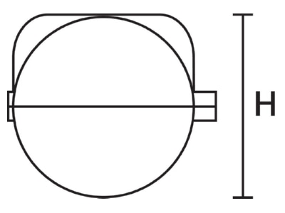 Dimensional drawing 2 Hellermann Tyton Reliseal V525 Transition joint