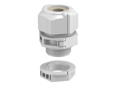 Produktbild OBO V TEC TB32 11 15 Kabelverschraub   teilbar Dichteinsatz 1 Kabel