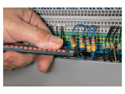 Product image Hellermann Tyton WIC2 L3 PA66 GY 1000 Cable coding system 2 8   3 8mm
