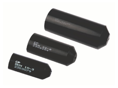 Produktbild Cellpack SKH 55 25 sw Endkappe f Bereich 55 25mm