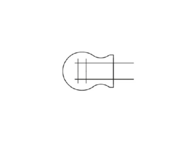 Dimensional drawing Cellpack AVS2 9 Low current connector