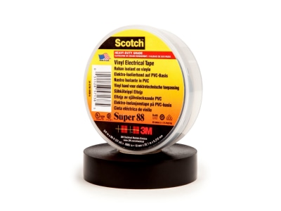 Produktbild 2 3M ScotchSuper88 19x20 PVC Elektro Isolierband 19mm x20m sw