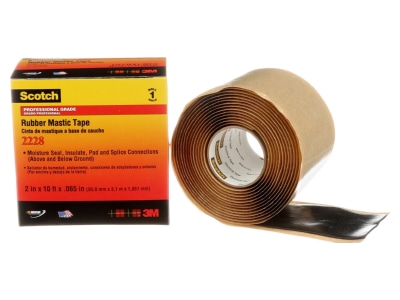 Product image 1 3M Scotch 2228 sw Adhesive tape 3 05m 50 8mm black
