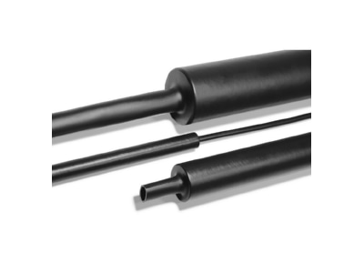 Product image Hellermann Tyton TREDUX MA47 19 6 Medium walled shrink tubing 19 6mm black
