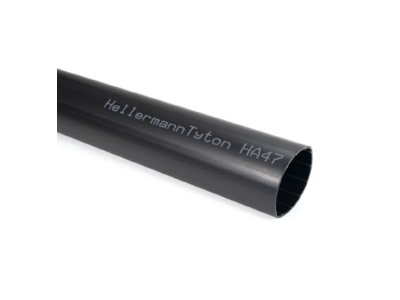Product image 1 Hellermann Tyton TREDUX HA47 13 4 Thick walled shrink tubing 13 4mm black
