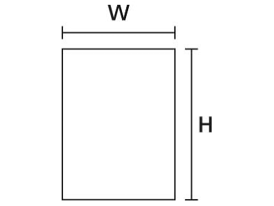 Dimensional drawing 1 Hellermann Tyton 590 00158  VE 100  Labelling material 38x16mm white 590 00158  quantity  100 
