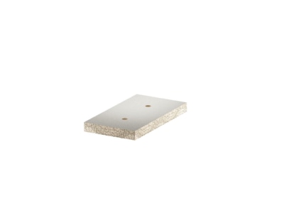 Produktbild OBO GLB PG3 Brandschutzplatte gelocht 220x120x20  grau