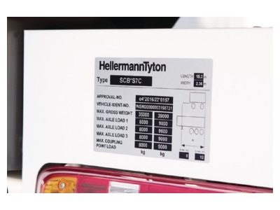 Product image Hellermann Tyton TAG101 74T1  VE250  Labelling material 74x101 6mm silver TAG101 74T1  quantity  250 
