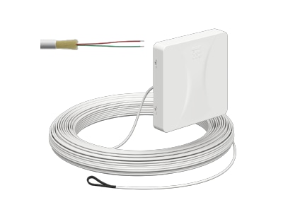 Product image 2 Kaiser 4252010 LC Duplex Optic data outlet white