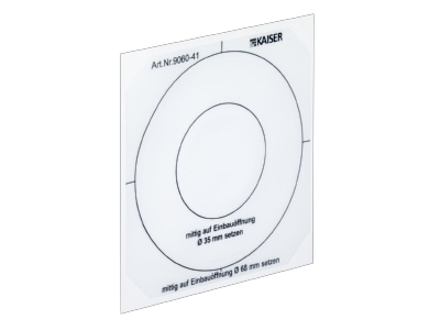 Product image 2 Kaiser 9060 41 Accessory for junction box