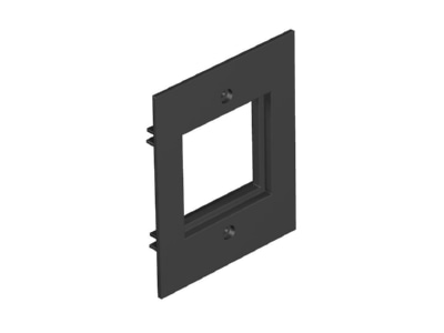 Product image OBO T12L P15S 9011 Cover plate for installation units
