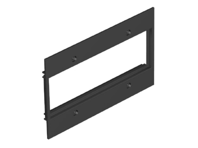 Produktbild OBO T12L P17S 9011 Abdeckplatte 3f Modul 45 in T12L