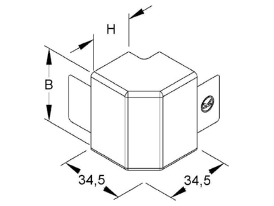 Mazeichnung Kleinhuis FA2540 3 Ausseneck rws