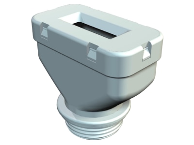 Produktbild OBO 106 FL M32 14 40 Flachkabelverschraubung f Fl Kabel 11 14