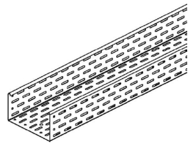 Line drawing Niedax RS 110 200 Cable tray 110x200mm
