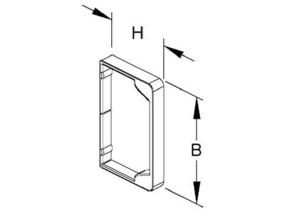 Produktbild Niedax LER 60 100 Endschutzring