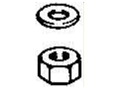 Product image Niedax SMU 10 Hexagon nut M10
