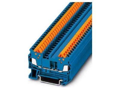 Product image 1 Phoenix QTC 1 5 BU Feed through terminal block 5 2mm 17 5A
