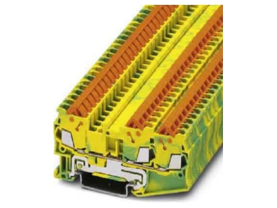 Produktbild 1 Phoenix QTC 1 5 TWIN PE 3 Leiter SL Klemme  gnge H 5 2mm 0 25 1 5qmm