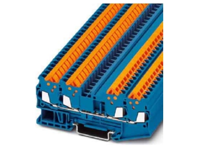Produktbild 1 Phoenix QTC 1 5 QUATTRO BU 3 Leiterklemme bl 0 25 1 5qmm