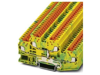 Produktbild 1 Phoenix QTTCB 1 5 PE SL Doppelstockklemme H 5 2mm 0 25 1 5qmm
