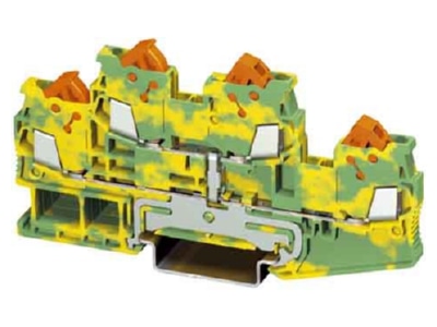 Produktbild 2 Phoenix QTTCB 1 5 PE SL Doppelstockklemme H 5 2mm 0 25 1 5qmm