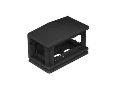 Product image OBO T4L00C 9011 Empty surface tank 4 units

