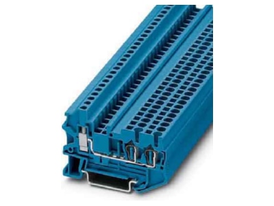 Product image 1 Phoenix STU 2 5 TWIN BU Feed through terminal block 5 2mm 24A
