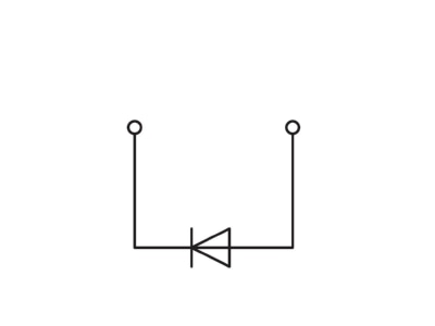 Circuit diagram WAGO 280 613 281 411 Diode module