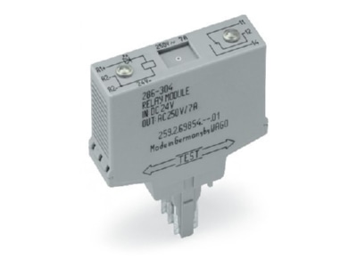 Product image WAGO 286 508 Switching relay AC 230V 7A
